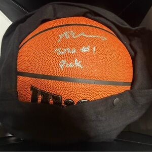 Anthony Edward’s autographed basketball